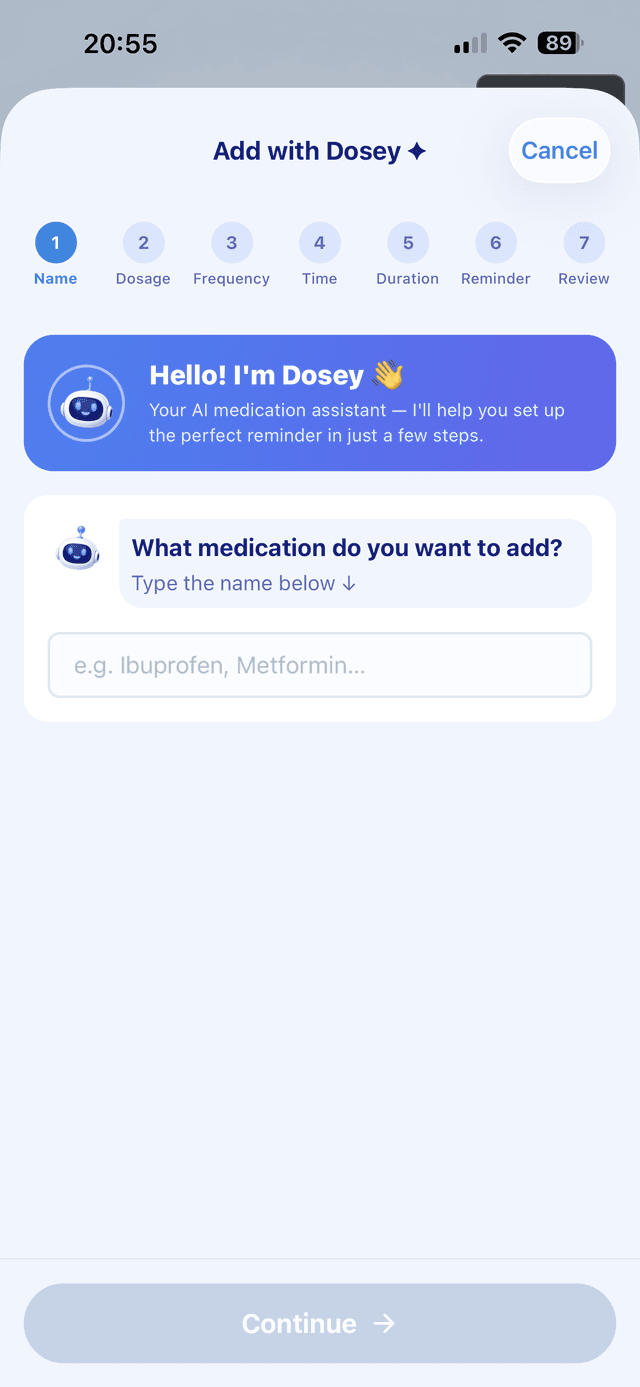 Add medication